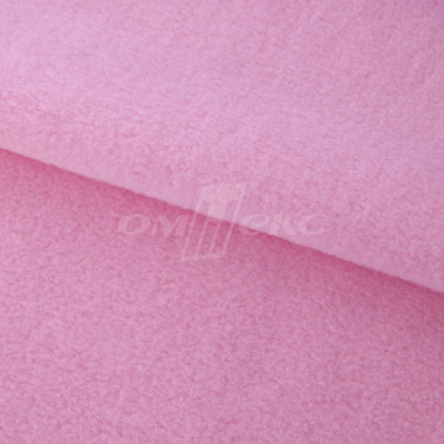 Флис окрашенный 15-2215, 250 гр/м2, шир.150 см, цвет светло-розовый - купить в Великом Новгороде. Цена 580.31 руб.