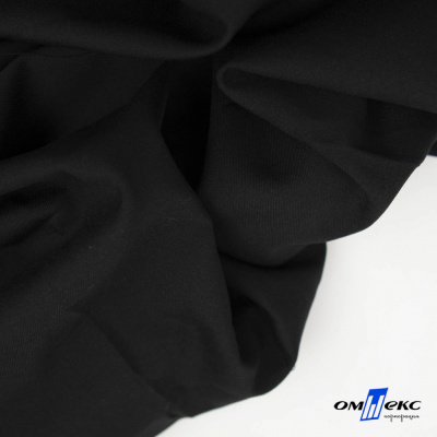 Ткань костюмная "Матте" 80% P, 16% R, 4% S, 170 г/м2, шир.150 см, цв-черный #1 - купить в Великом Новгороде. Цена 372.90 руб.