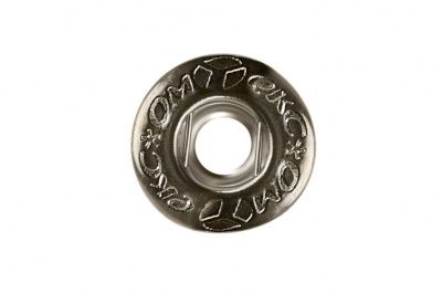Кнопка металлическая "Альфа" с пружиной, 15 мм (уп. 720+/-20 шт), цвет никель - купить в Великом Новгороде. Цена: 1 466.73 руб.