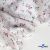Ткань Муслин принт, 100% хлопок, 125 гр/м2, шир. 140 см, #2308 цв. 6 белый с цветком - купить в Великом Новгороде. Цена 413.11 руб.