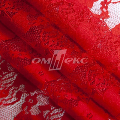 Кружевное полотно стрейч 15A61/RED, 100 гр/м2, шир.150см - купить в Великом Новгороде. Цена 1 580.95 руб.