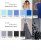 Креп стрейч Амузен 14-4121, 85 гр/м2, шир.150см, цвет голубой - купить в Великом Новгороде. Цена 196.05 руб.