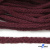 Шнур плетеный d-6 мм круглый, 70% хлопок 30% полиэстер, уп.90+/-1 м, цв.1070-бордовый - купить в Великом Новгороде. Цена: 588 руб.