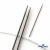 Спицы для вязания металлические d-2.5 мм круговые на тросике 53 см - купить в Великом Новгороде. Цена: 53.90 руб.