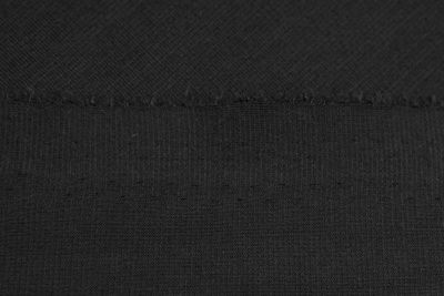 Трикотаж "Grange" BLACK 1# (2,38м/кг), 280 гр/м2, шир.150 см, цвет чёрно-серый - купить в Великом Новгороде. Цена 861.22 руб.