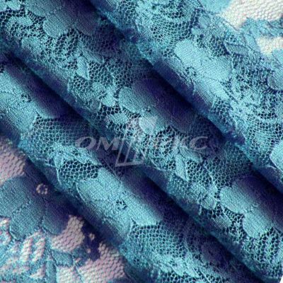 Кружевное полотно стрейч 15A61/BLUE, 100 гр/м2, шир.150см - купить в Великом Новгороде. Цена 1 581 руб.