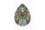 "Кабошоны" - заготовка для рукоделия акриловая фигурная 13 х 18мм - купить в Великом Новгороде. Цена: 7.32 руб.