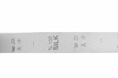Состав и уход за тк.100% Silk (4000 шт) - купить в Великом Новгороде. Цена: 737.09 руб.