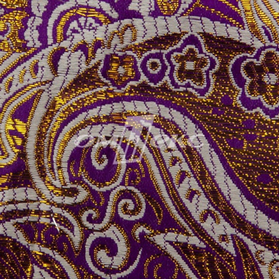 Ткань костюмная жаккард №9, 140 гр/м2, шир.150см, цвет фиолет - купить в Великом Новгороде. Цена 387.20 руб.