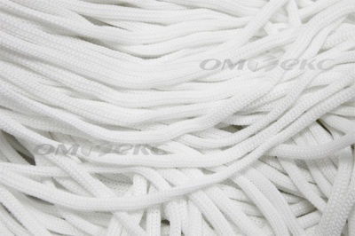 Шнур Т-02 (4с2) мелкое плетение 4мм 100 м белый - купить в Великом Новгороде. Цена: 2.50 руб.