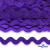 Тесьма вьюнчик 0381-0050, 5 мм/упак.33+/-1м, цвет 9530-фиолетовый - купить в Великом Новгороде. Цена: 107.26 руб.