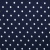 Креп стрейч Амузен, 85 г/м2, 19-3920 (т.синий)/белый крупный горох, шир.150 см - купить в Великом Новгороде. Цена 220.50 руб.