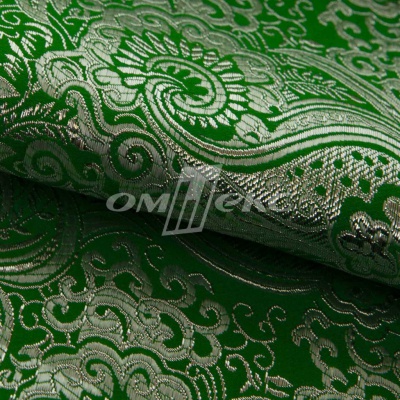 Ткань костюмная жаккард №4, 140 гр/м2, шир.150см, цвет зелёный - купить в Великом Новгороде. Цена 383.29 руб.