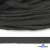 Шнур плетеный d-8 мм плоский, 70% хлопок 30% полиэстер, уп.85+/-1 м, цв.1026-серый - купить в Великом Новгороде. Цена: 735 руб.