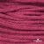 Шнур плетеный d-6 мм, 70% хлопок 30% полиэстер, уп.90+/-1 м, цв.1068-фуксия - купить в Великом Новгороде. Цена: 588 руб.