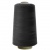 Швейные нитки (армированные) 28S/2, нам. 2 500 м, цвет чёрный - купить в Великом Новгороде. Цена: 139.91 руб.