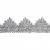 Тесьма металлизированная 0384-0240, шир. 40 мм/уп. 25+/-1 м, цвет серебро - купить в Великом Новгороде. Цена: 490.74 руб.