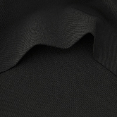 Костюмная ткань с вискозой "Меган", 210 гр/м2, шир.150см, цвет чёрный - купить в Великом Новгороде. Цена 378.55 руб.