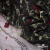Сетка с вышивкой "Мадрид" 135 г/м2, 100% нейлон, ширина 130 см, Цвет 4/Черный - купить в Великом Новгороде. Цена 980 руб.