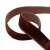 Лента бархатная нейлон, шир.12 мм, (упак. 45,7м), цв.120-шоколад - купить в Великом Новгороде. Цена: 396 руб.
