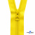 Спиральная молния Т5 131, 80 см, автомат, цвет жёлтый - купить в Великом Новгороде. Цена: 16.61 руб.