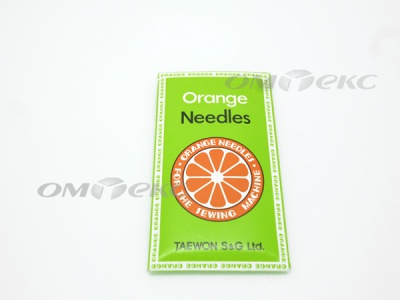 иглы Orange для ПШМ TQ*7 (№120/19) СТАНДАРТНЫЕ - купить в Великом Новгороде. Цена: 21.66 руб.