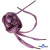 Шнурки #107-01, плоские 130 см, цв.розовый металлик - купить в Великом Новгороде. Цена: 35.45 руб.