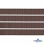 Репсовая лента 005, шир. 6 мм/уп. 50+/-1 м, цвет коричневый - купить в Великом Новгороде. Цена: 88.45 руб.