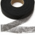 Прокладочная лента (паутинка) DF23, шир. 15 мм (боб. 100 м), цвет чёрный - купить в Великом Новгороде. Цена: 1.13 руб.