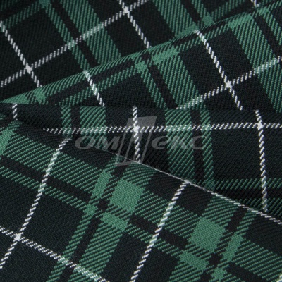 Ткань костюмная Клетка 25577, т.зеленый/зеленый./ч/бел, 230 г/м2, шир.150 см - купить в Великом Новгороде. Цена 539.74 руб.