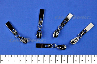 Слайдер декоративный, металлический №1/спираль Т7/никель - купить в Великом Новгороде. Цена: 6.29 руб.