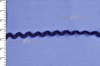 Тесьма плетеная "Вьюнчик"/т.синий - купить в Великом Новгороде. Цена: 48.52 руб.