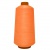 Нитки текстурированные некручёные 457, намот. 15 000 м, цвет оранжевый - купить в Великом Новгороде. Цена: 204.10 руб.