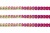 Пайетки "ОмТекс" на нитях, CREAM, 6 мм С / упак.73+/-1м, цв. 89 - розовый - купить в Великом Новгороде. Цена: 468.37 руб.