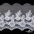 Кружево на сетке LY1985, шир.120 мм, (уп. 13,7 м ), цв.01-белый - купить в Великом Новгороде. Цена: 877.53 руб.
