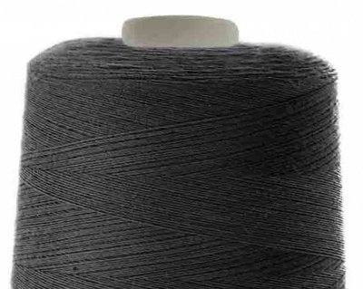 Швейные нитки (армированные) 28S/2, нам. 2 500 м, цвет чёрный - купить в Великом Новгороде. Цена: 139.91 руб.