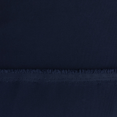 Костюмная ткань "Элис", 220 гр/м2, шир.150 см, цвет т.синий - купить в Великом Новгороде. Цена 308 руб.