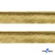 Кант атласный 136, шир. 12 мм (в упак. 65,8 м), цвет золото - купить в Великом Новгороде. Цена: 433.08 руб.