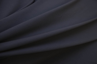 Костюмная ткань с вискозой "Флоренция" 19-4024, 195 гр/м2, шир.150см, цвет т.синий - купить в Великом Новгороде. Цена 491.97 руб.