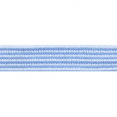 Резиновые нити с текстильным покрытием, шир. 6 мм ( упак.30 м/уп), цв.- 108-голубой - купить в Великом Новгороде. Цена: 155.22 руб.
